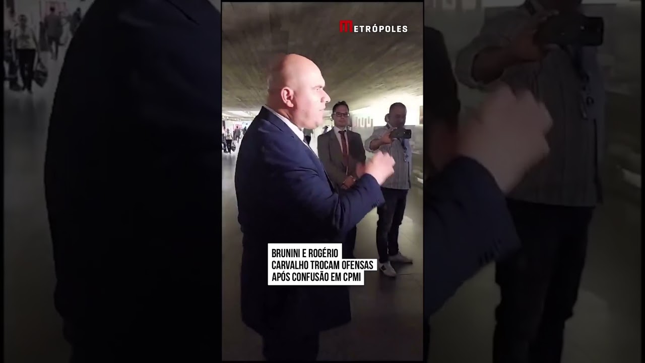 Brunini e Rogério Carvalho trocam ofensas após confusão em CPMI