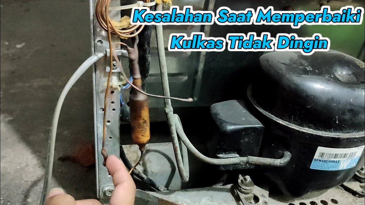 Kesalahan Saat Memperbaiki Kulkas Tidak Dingin