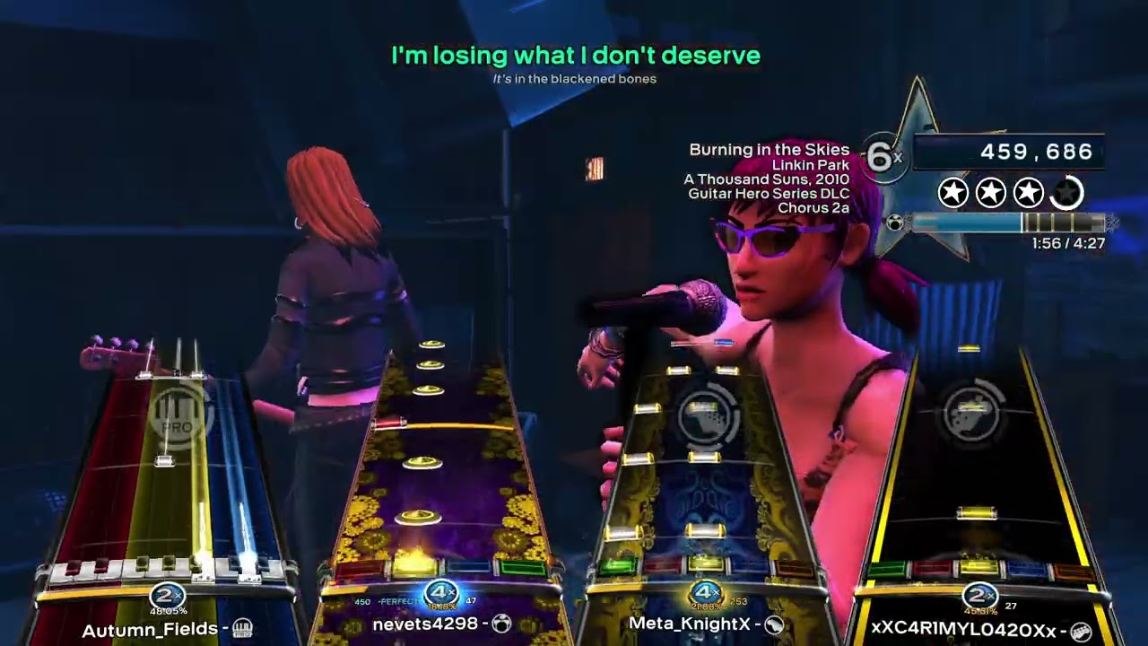 Burning In The Skies by Linkin Park - Band Ones Rock Band 3 Deluxe RPCS3
