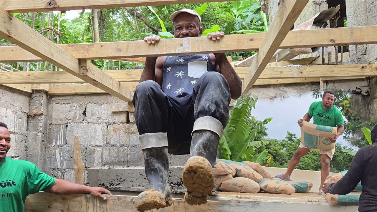 Project X || last section of the porch reinforcement foundation being dug out box up for casting 