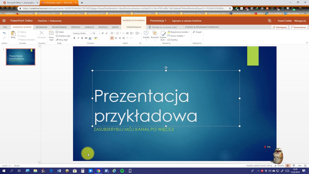 Microsoft Office Online #3 PowerPoint [PREZENTACJA]