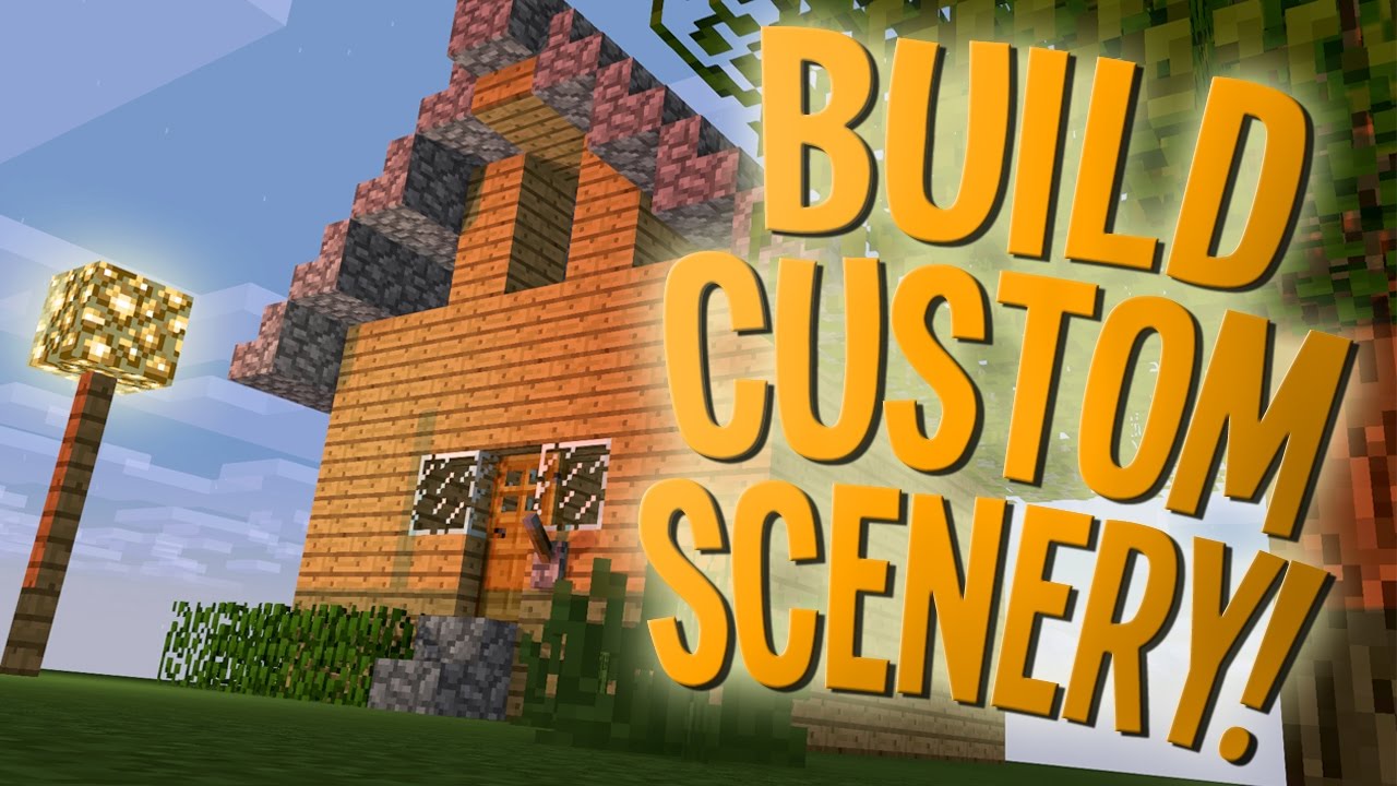 How To Build Custom Scenery! | Mine-imator Tutorial