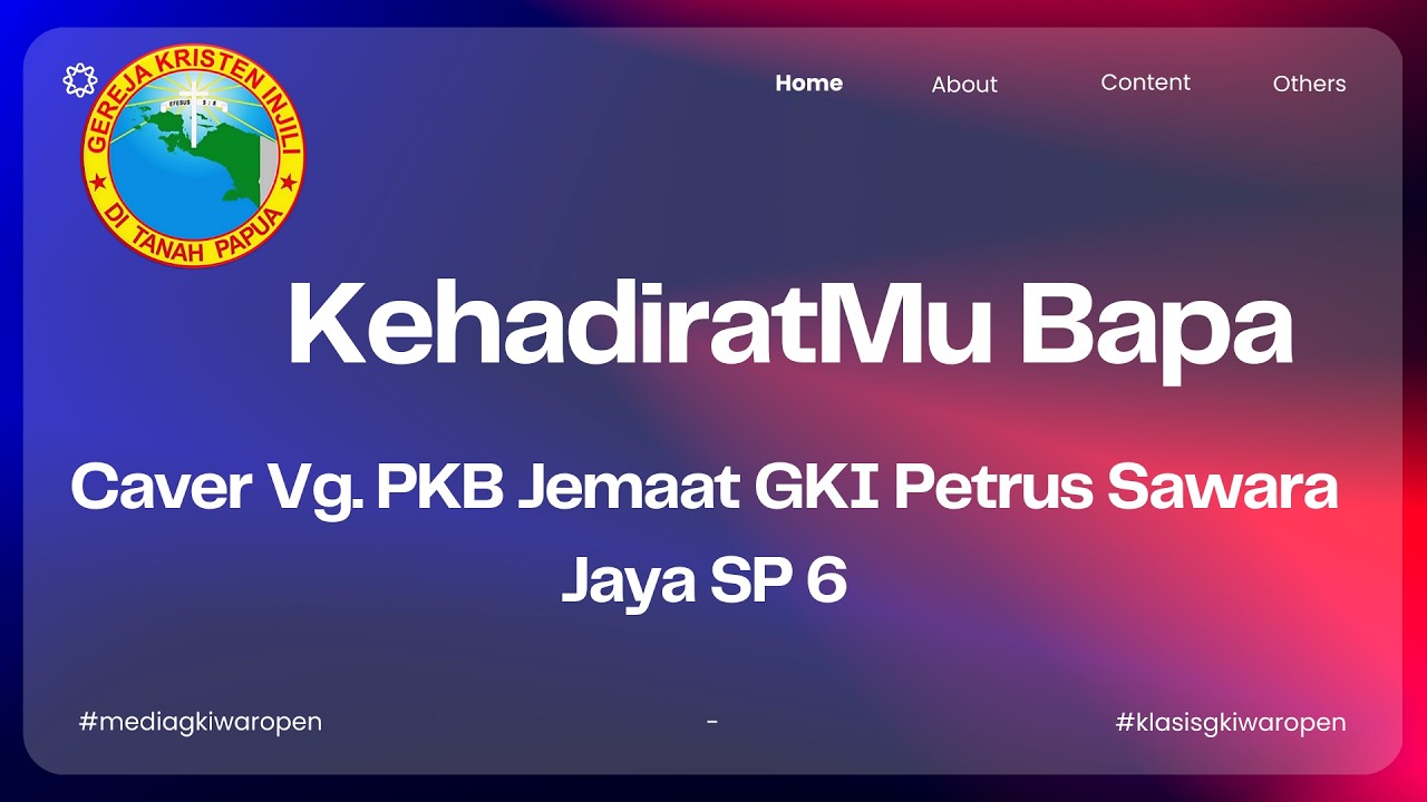 Kehadirat Mu Bapa_Caver Vg. PKB Jemaat Petrus Sawara Jaya SP 6 #pujianrohanikristen