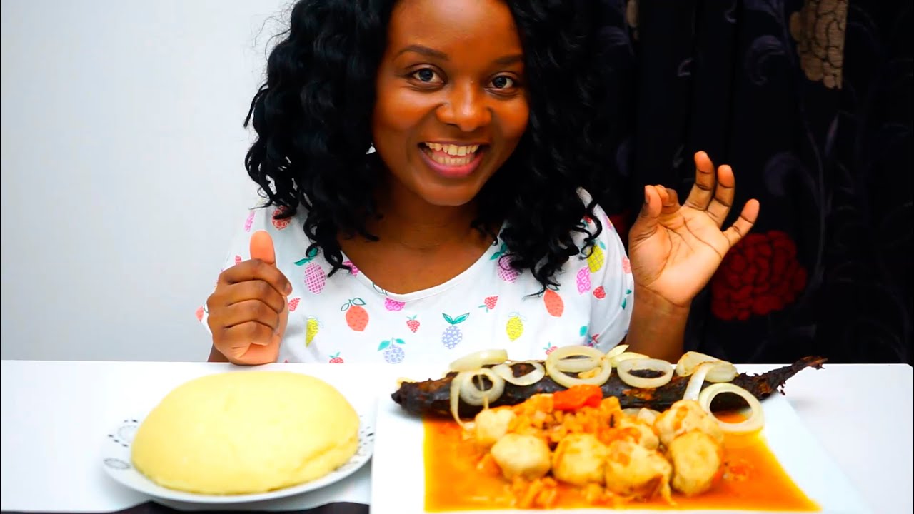 MUKBANG A LA CONGOLAISE | EAT WITH ME MBIKA, THOMSON AND FUFU | CONGOLESE FOOD
