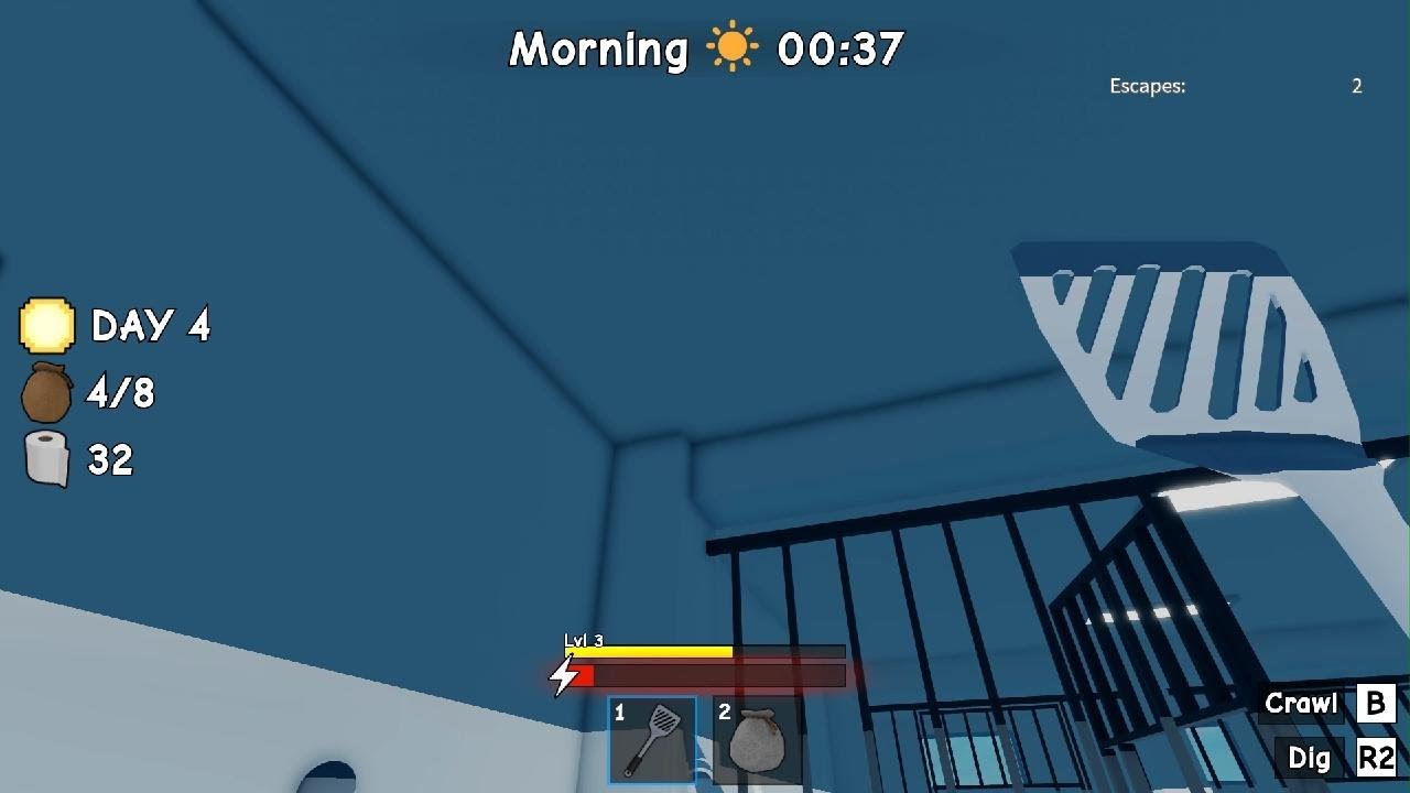 Me and my friend play DIG TO ESCAPE