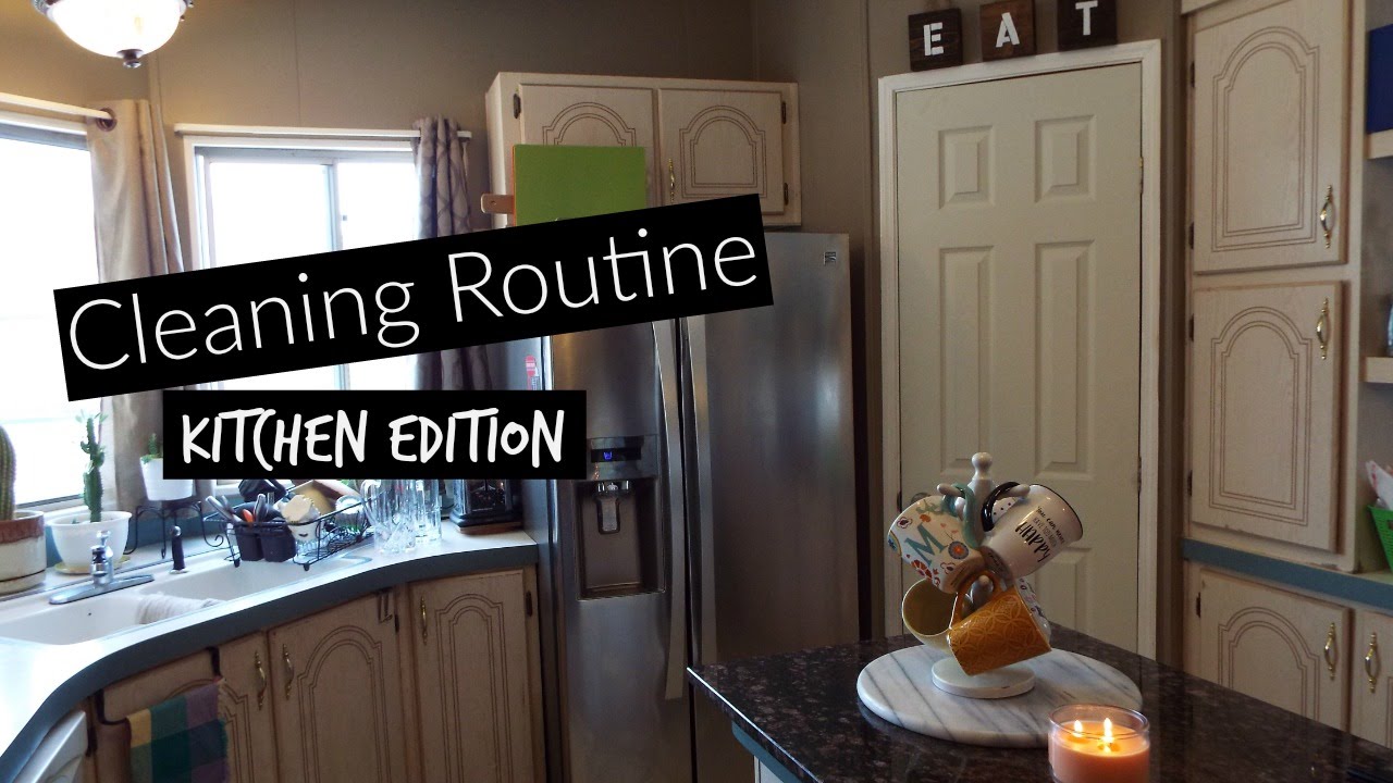 Clean With Me | Cleaning Routine Kitchen Edition | Speed Cleaning