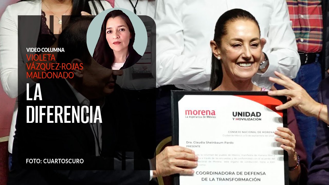 La diferencia. Por Violeta Vázquez Rojas | Video columna