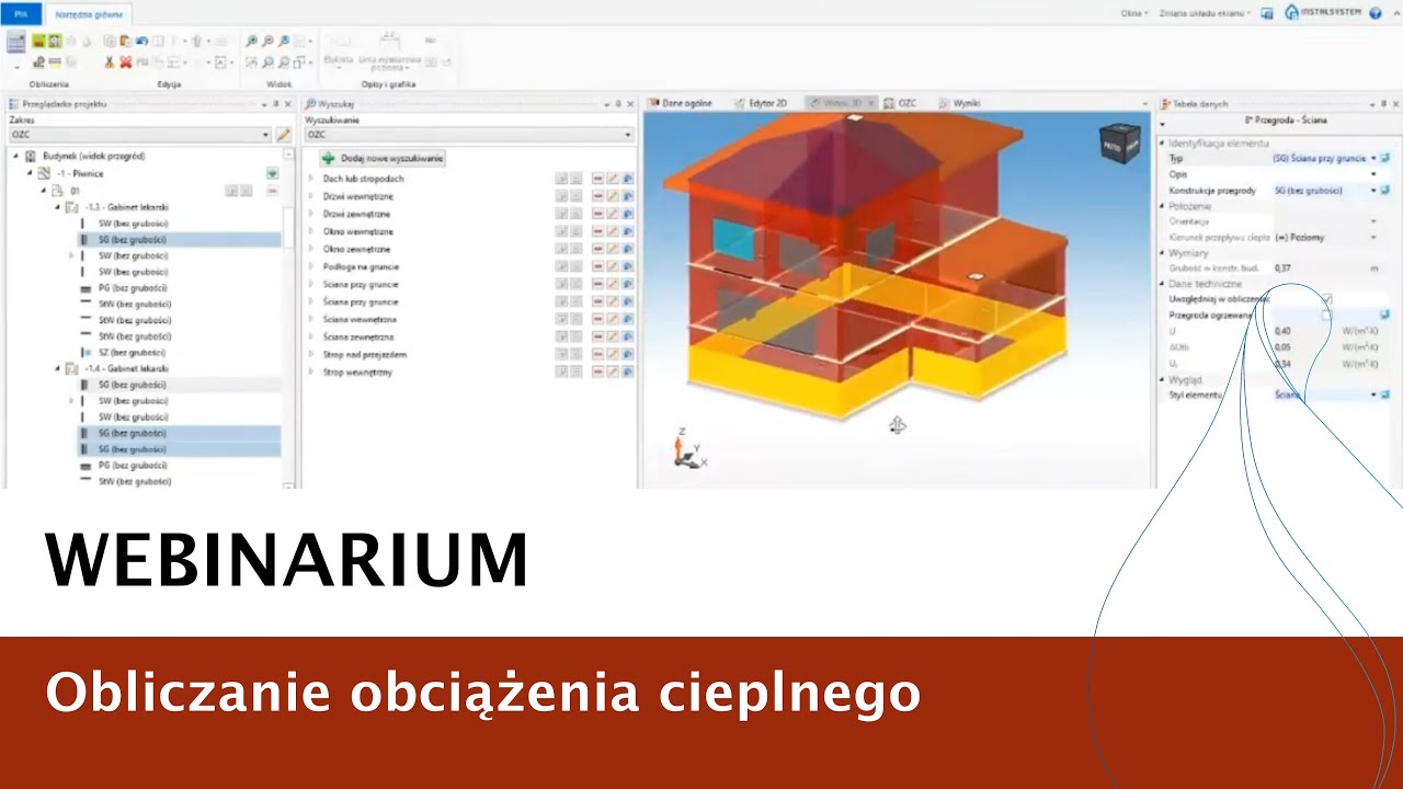 InstalSystem 5 - Obliczanie obciążenia cieplnego