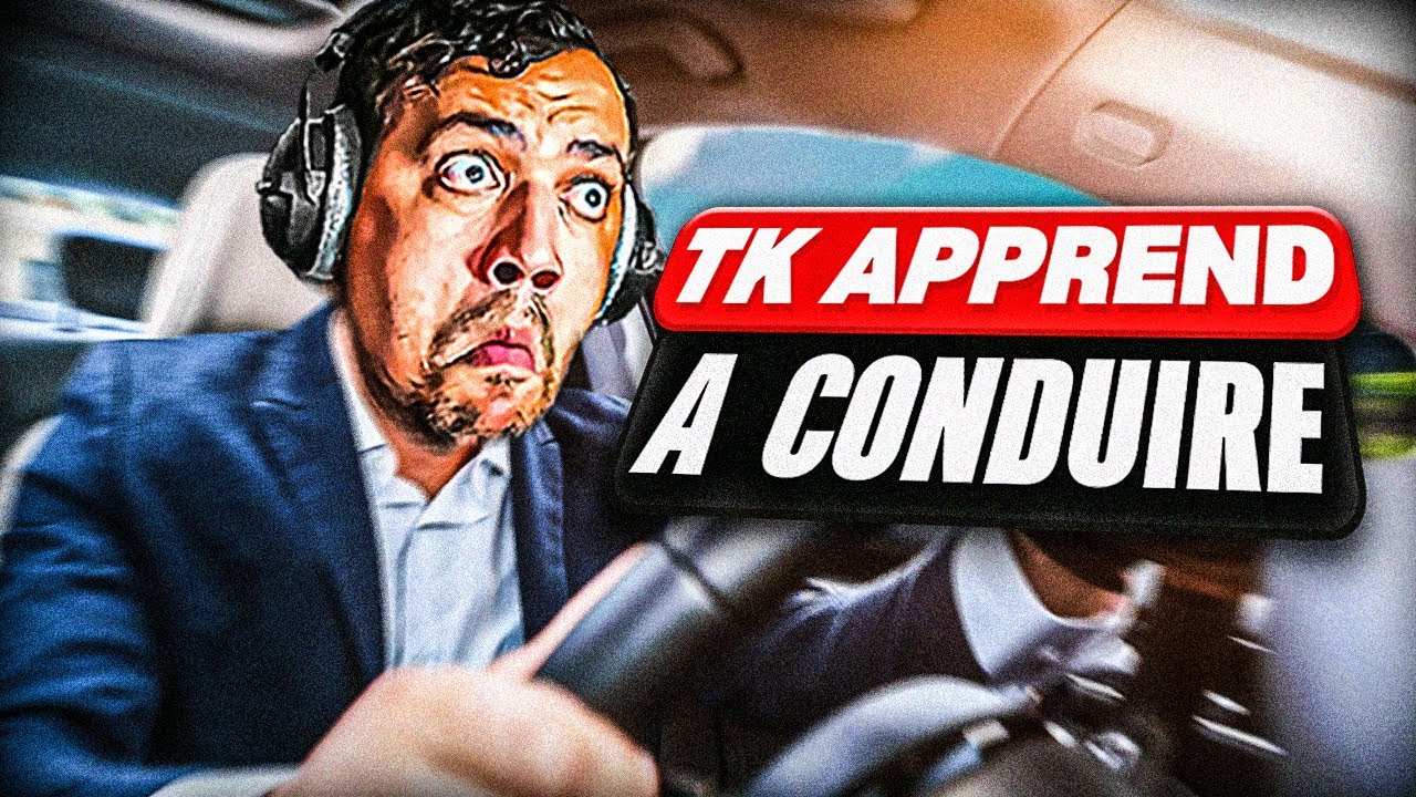 TK APPRENDS A CONDUIRE 😂🚗 IL CÂBLE A CAUSE DES STREAMHACKERS 😭 - BESTOF THEKAIRI78