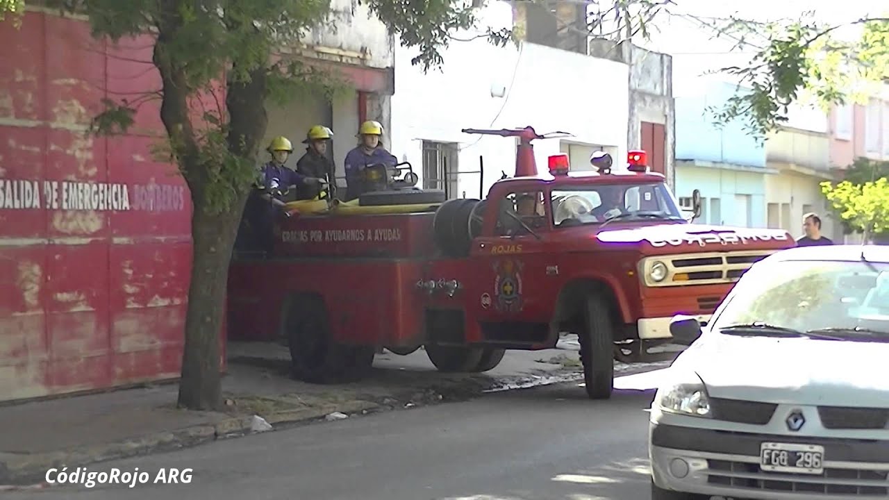 Salidas del móvil 2 - Bomberos Voluntarios de Rojas