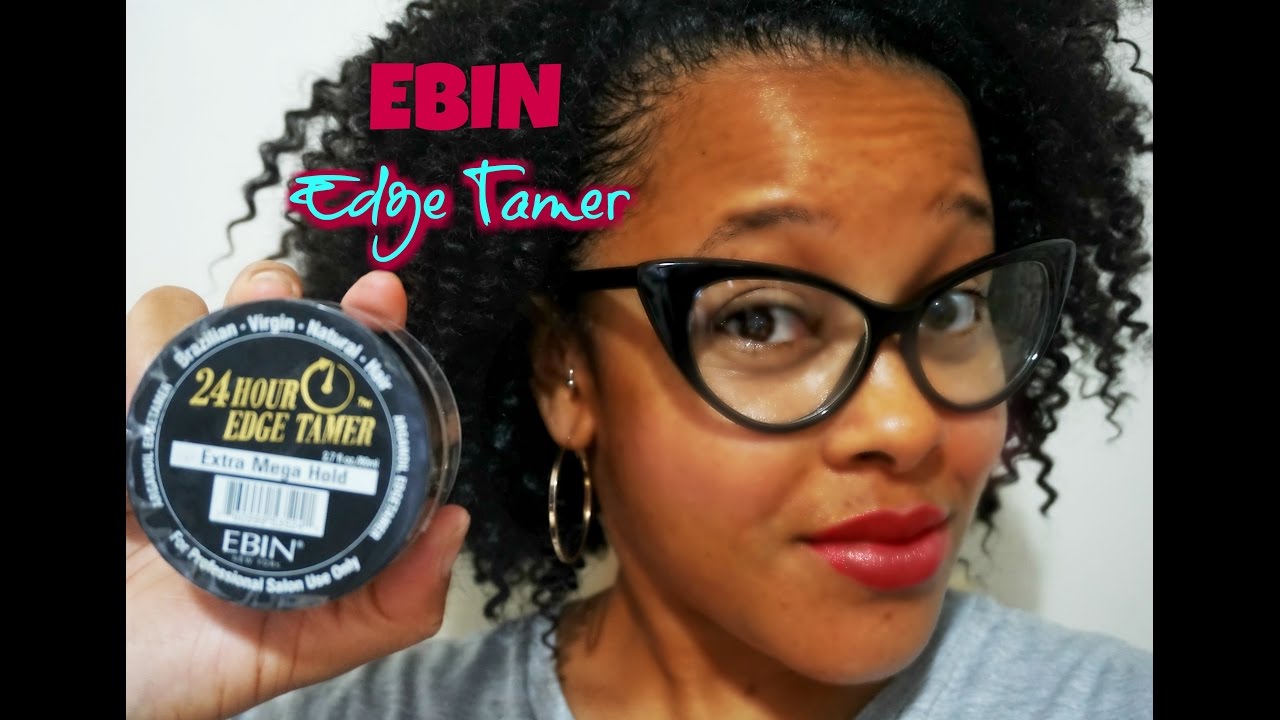Ebin 24 Hour Edge Tamer Review/ Demo Slay Baby Hair With This Edge Control For Natural Hair