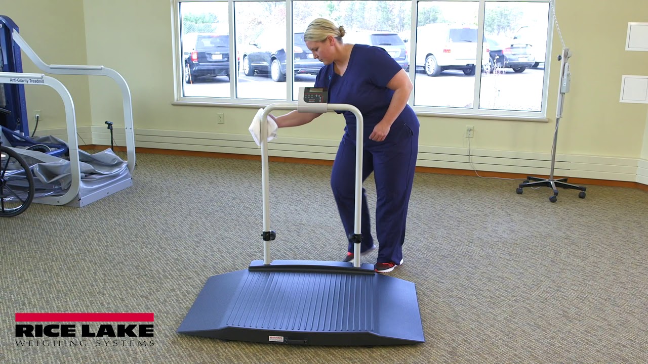 Proper Patient Weighing for Rice Lake Wheelchair Scales