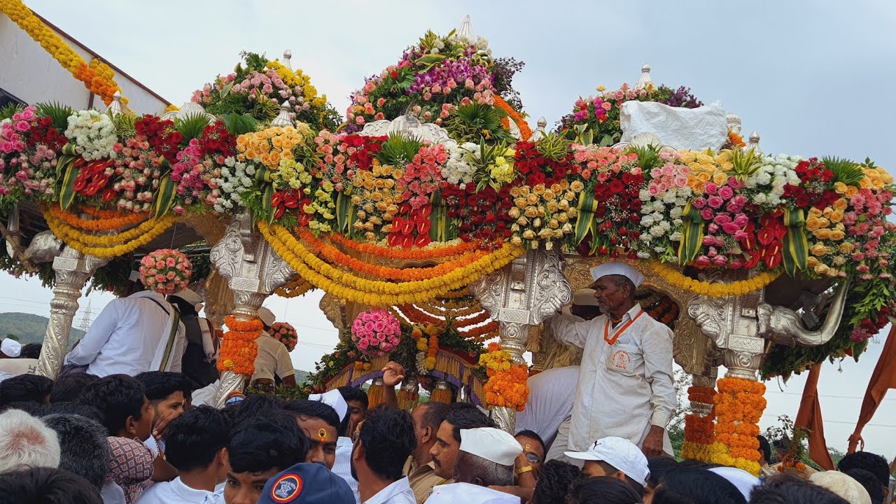 Tukaram Maharaj paalki // Maharashtra famous festival // Paalki Ytra Trending