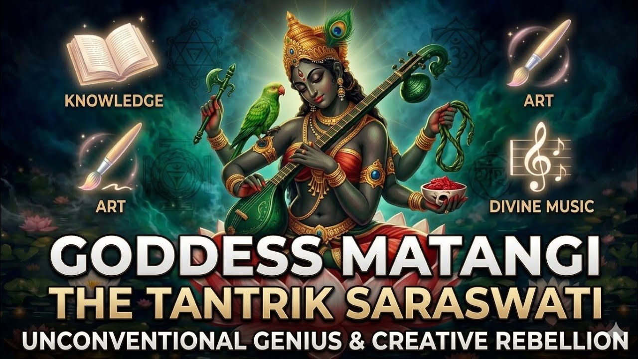 Stop Studying Wrong! The Law of Goddess Matangi #spirituality #tantra #study #psychology #matangi 