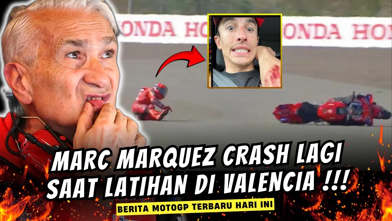 WADUH😱MARQUEZ NDLOSOR LAGI SAAT SESI LATIHAN‼️BERITA MOTOGP HARI INI