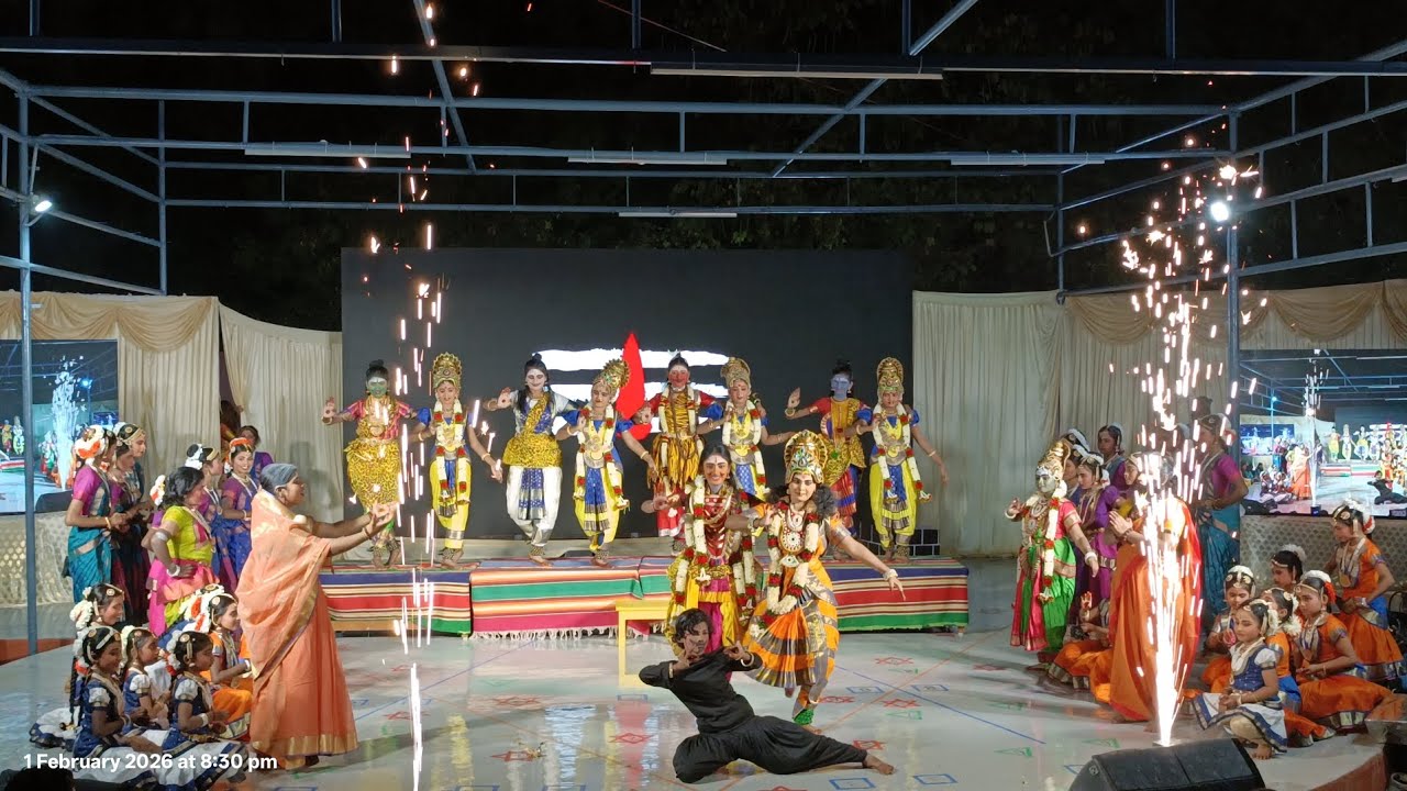 Shiva thandavam #snpnp #tarang2026 #schoolculturalprogram   @srinatarajaperumandancesch1892 