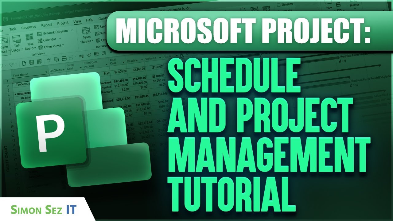 Microsoft Project: Schedule and Project Management Tutorial