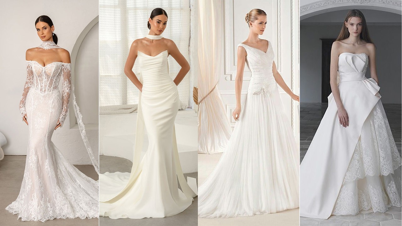 The World's Most Beautiful Wedding Dresses 2026 #wedding Gorgeous Gowns For Different Occasions
