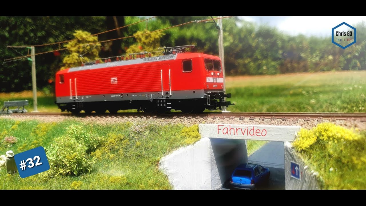 Modelleisenbahn H0 #32 Fahrvideo Juli 2020 auf XXL Anlage