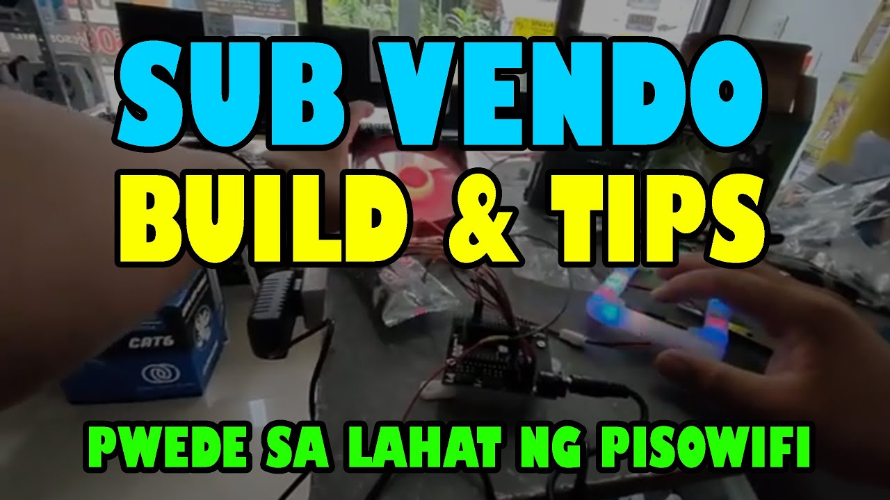 PISOWIFI SUB-VENDO BUILD & TIPS / NODEMCU/LPB/SUB VENDO BUILD 2024