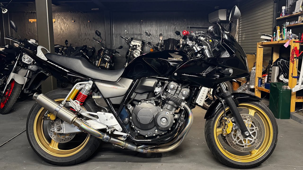 ホンダCB400SB参考動画:最後の日本製CB400