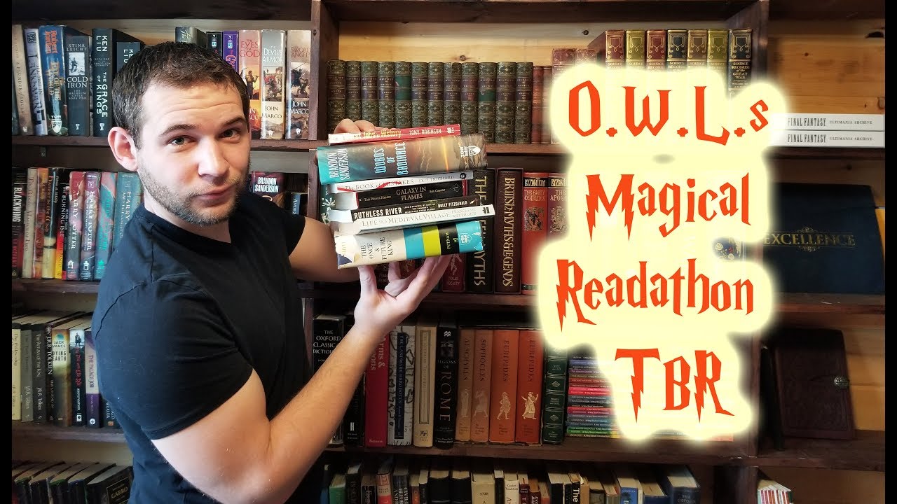 O.W.L.s Magical Readathon TBR - April 2019 TBR