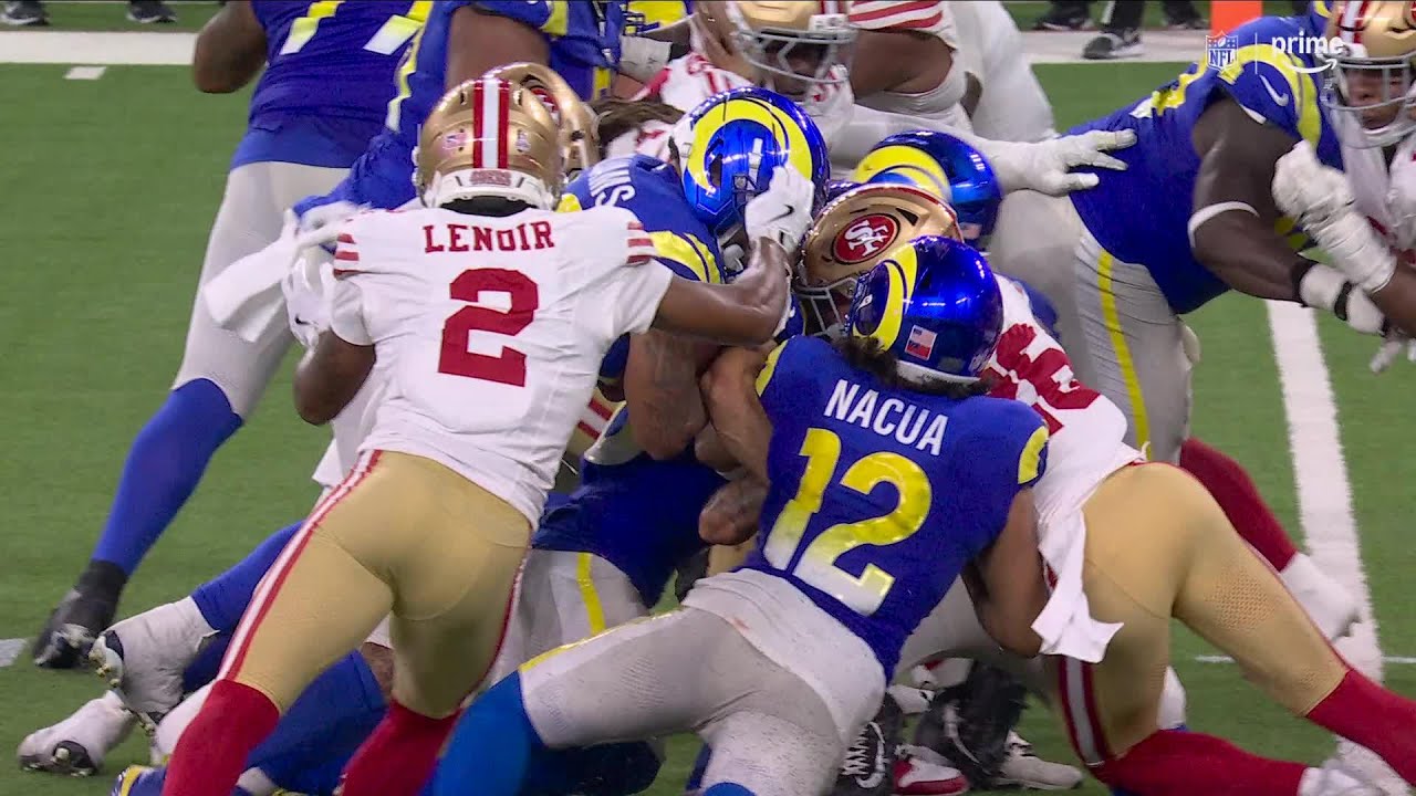 The Great Wall of SF! Niners stop Rams in the biggest moment