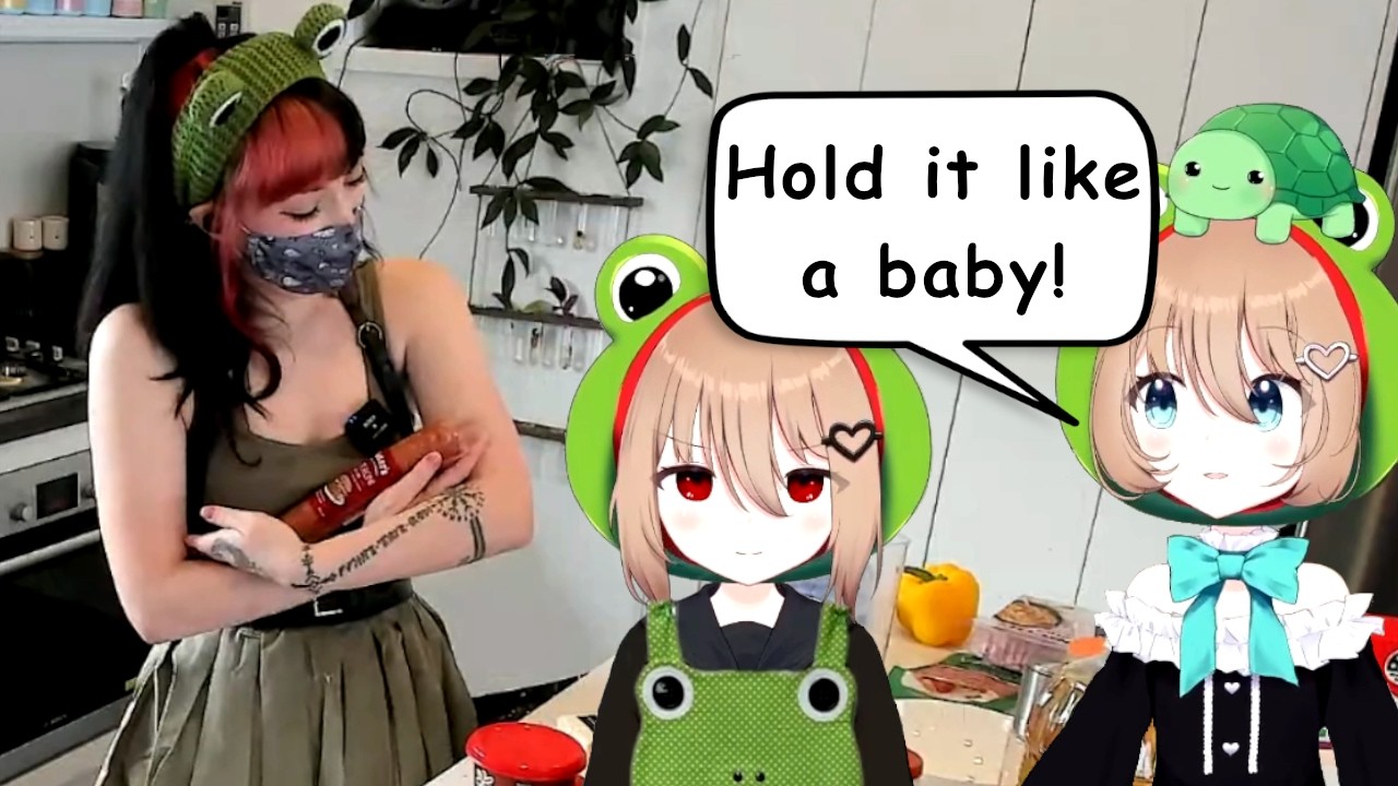 Layna & The Neuro Twins Make Pizza, But They'd Rather Cook Vedal