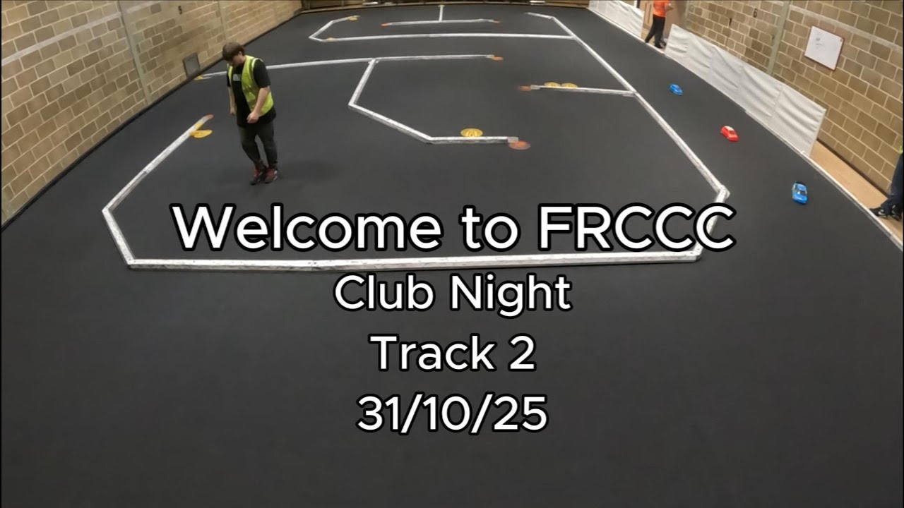 Frome Radio Control Car Club (FRCCC), Club night 31-10-2025