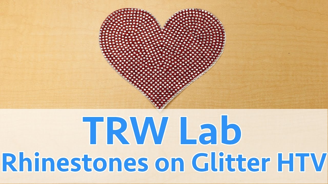 How to layer Glitter HTV and Rhinestones to Make a Car Decal with Bling NE Thing