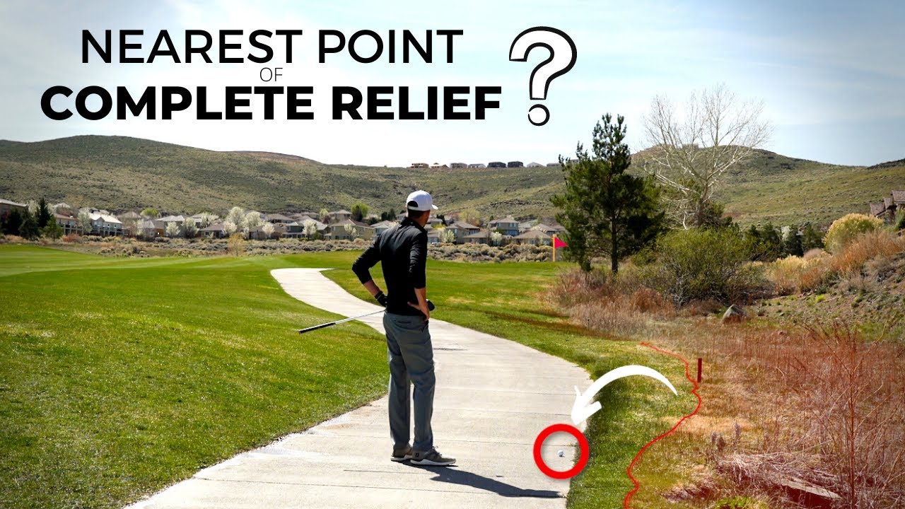 How to Take FREE RELIEF From a Cart Path
