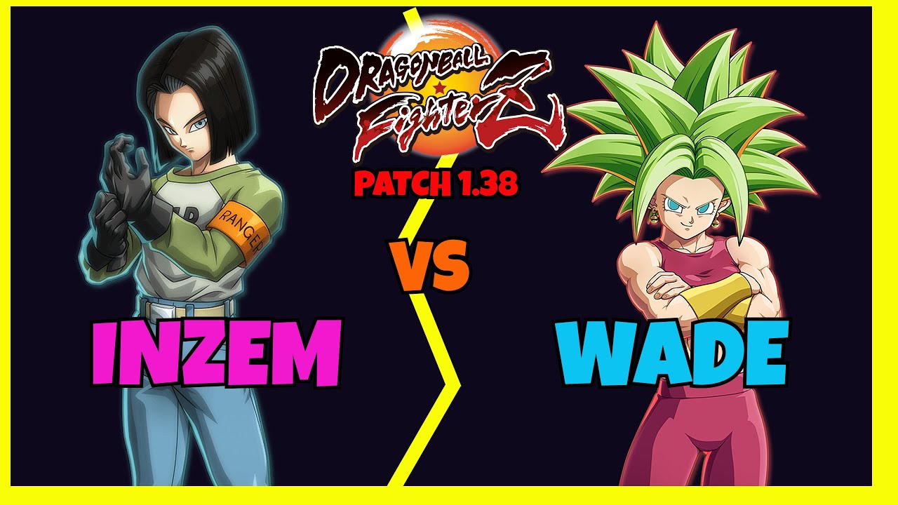 DBFZ 1.38 INZEM vs WADE - High level gameplay -Janemba and Android 17 are too strong!