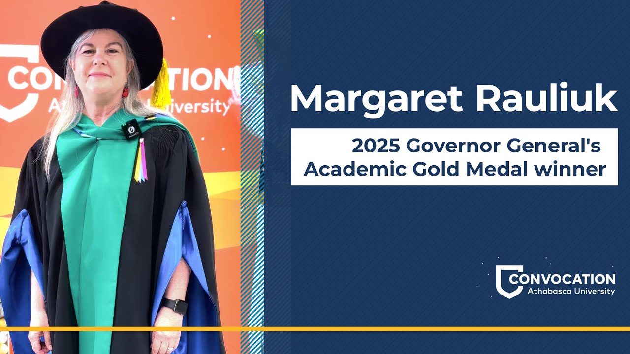 2025 Governor General's gold winner: Dr. Margaret Rauliuk | Convocation 2025