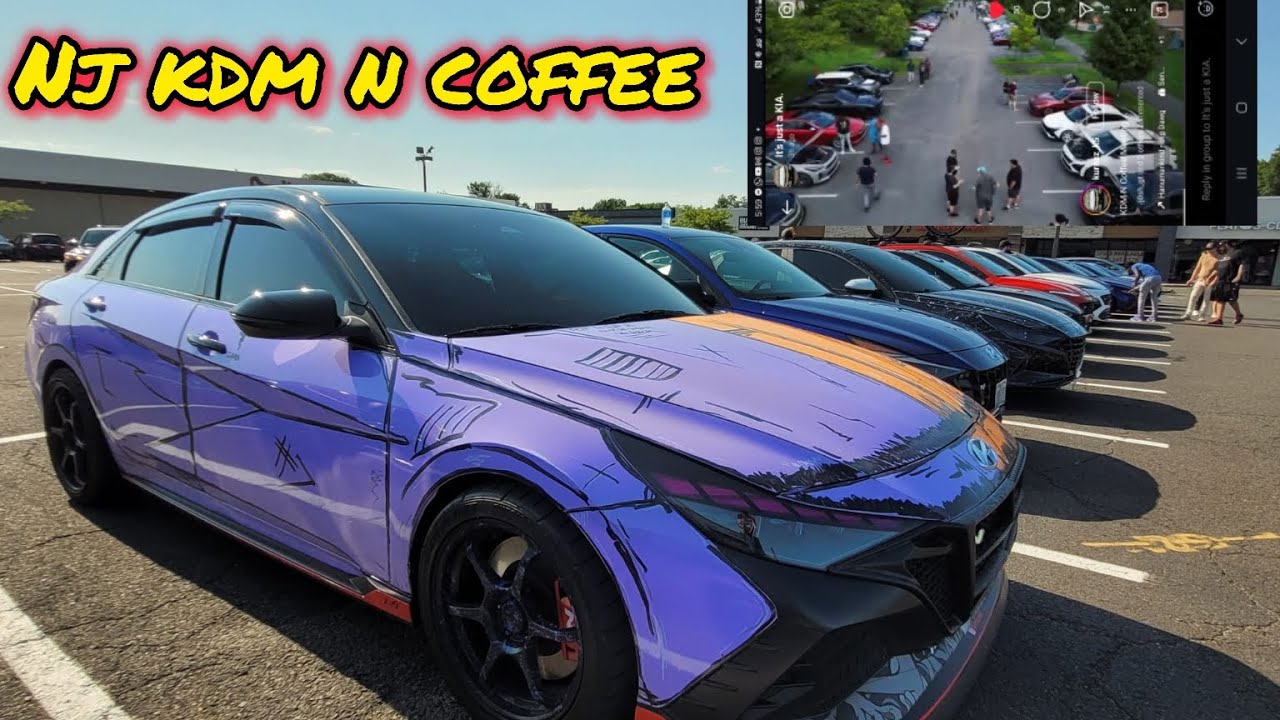 We had over 60 hyundai N Kia 's in on spot kdm cars n coffee nj