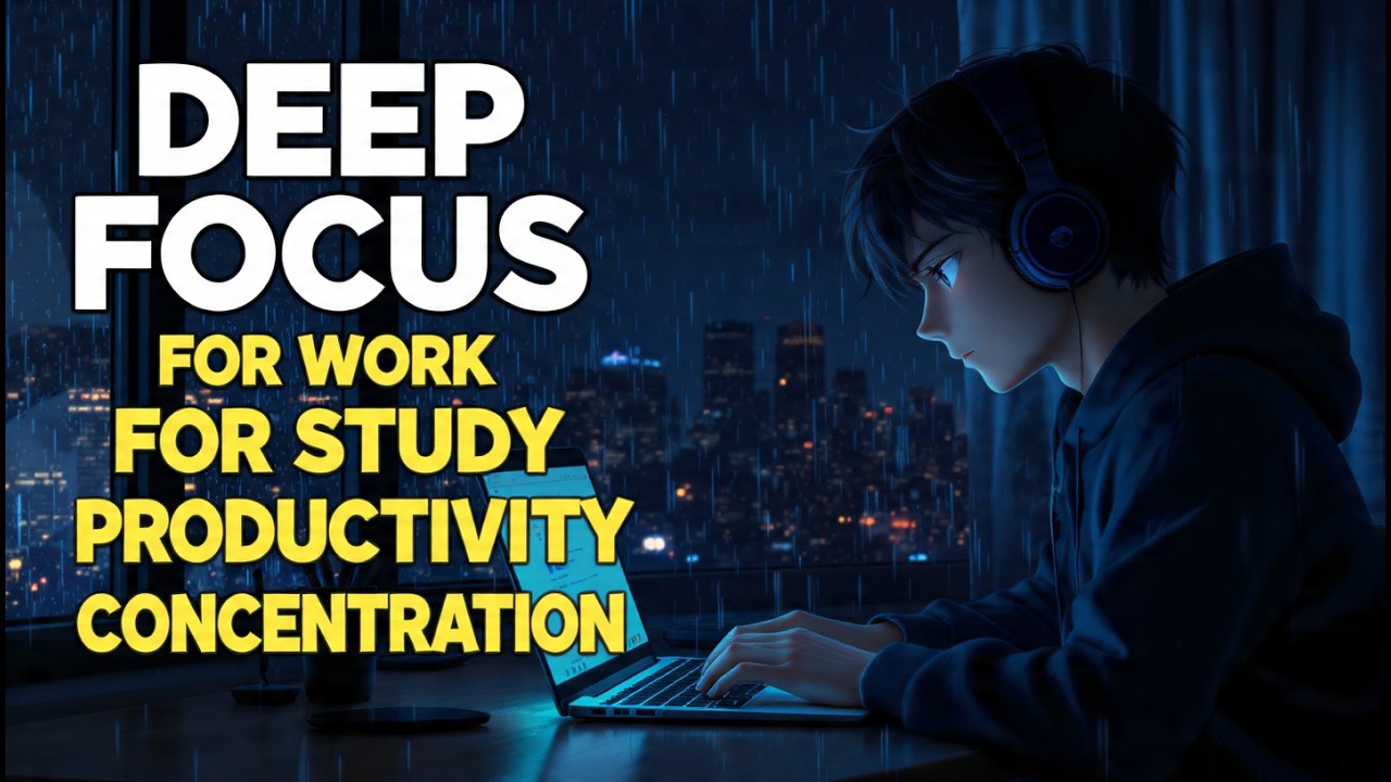 🔴 LIVE Work Music for Focus & Productivity | Relaxing Instrumental Flow