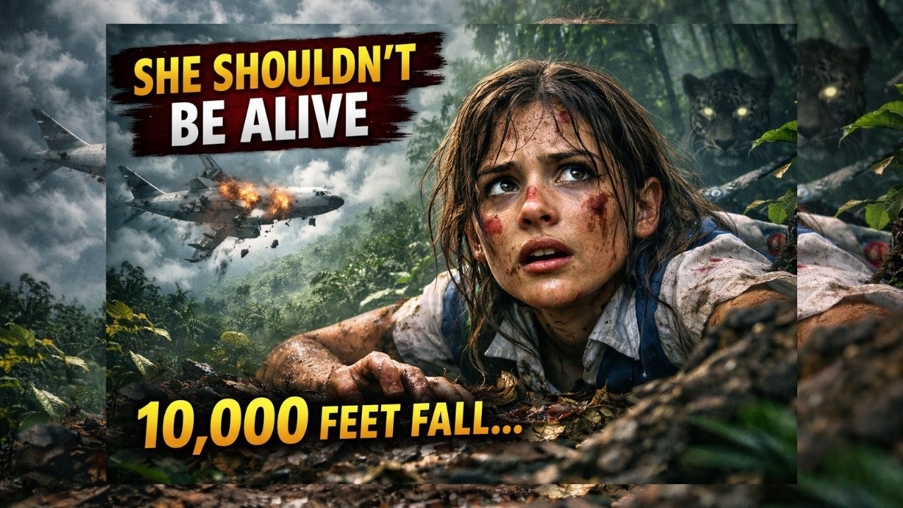 Crashed Into the Rainforest With Severe Injuries | Her Survival Against All Odds