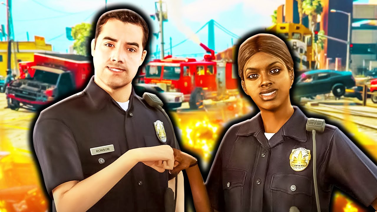 This mod makes you a cop in GTA V
