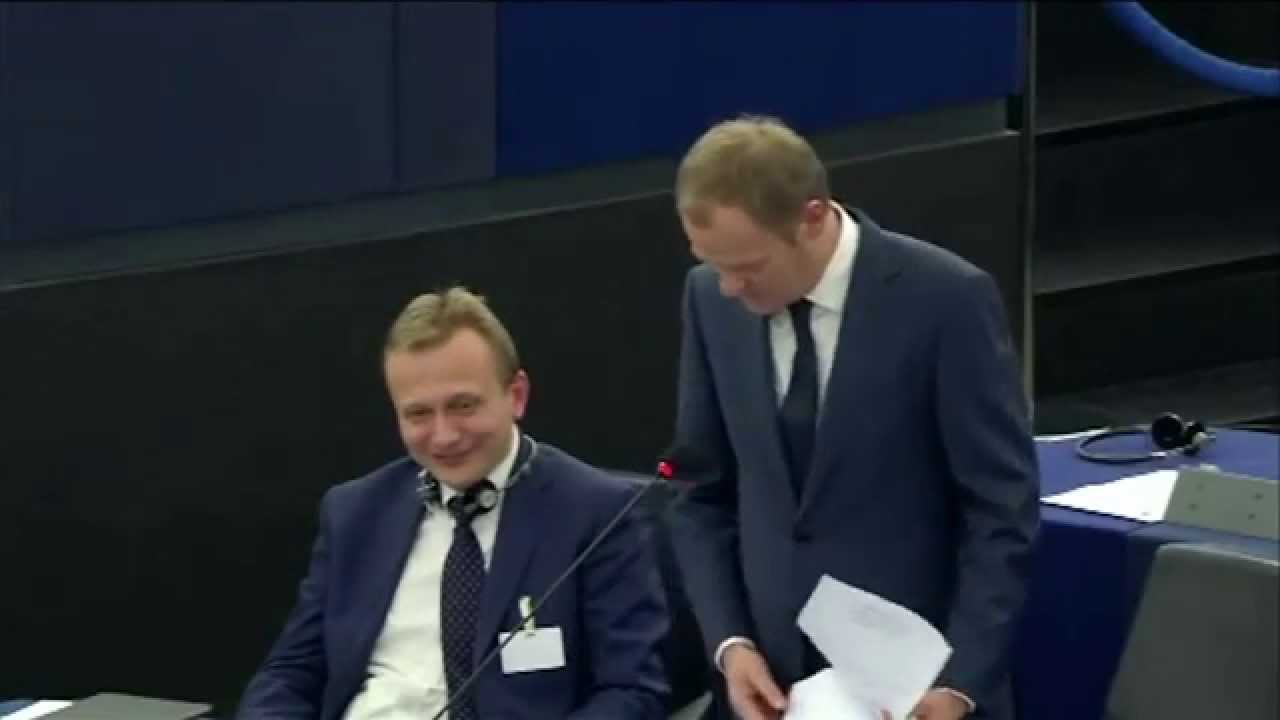 Nigel Farage masakruje Tuska NAPISY PL - 13.01.2015