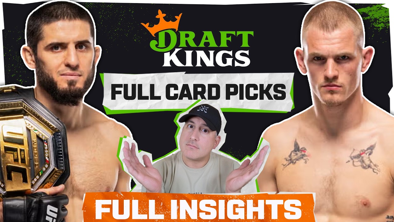 DRAFTKINGS: UFC 330: Makhachev vs. Garry FULL CARD Plays