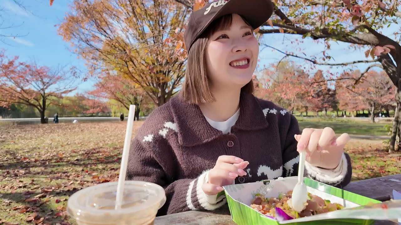 【週末VLOG】公園でのんびりピクニック🍱✨