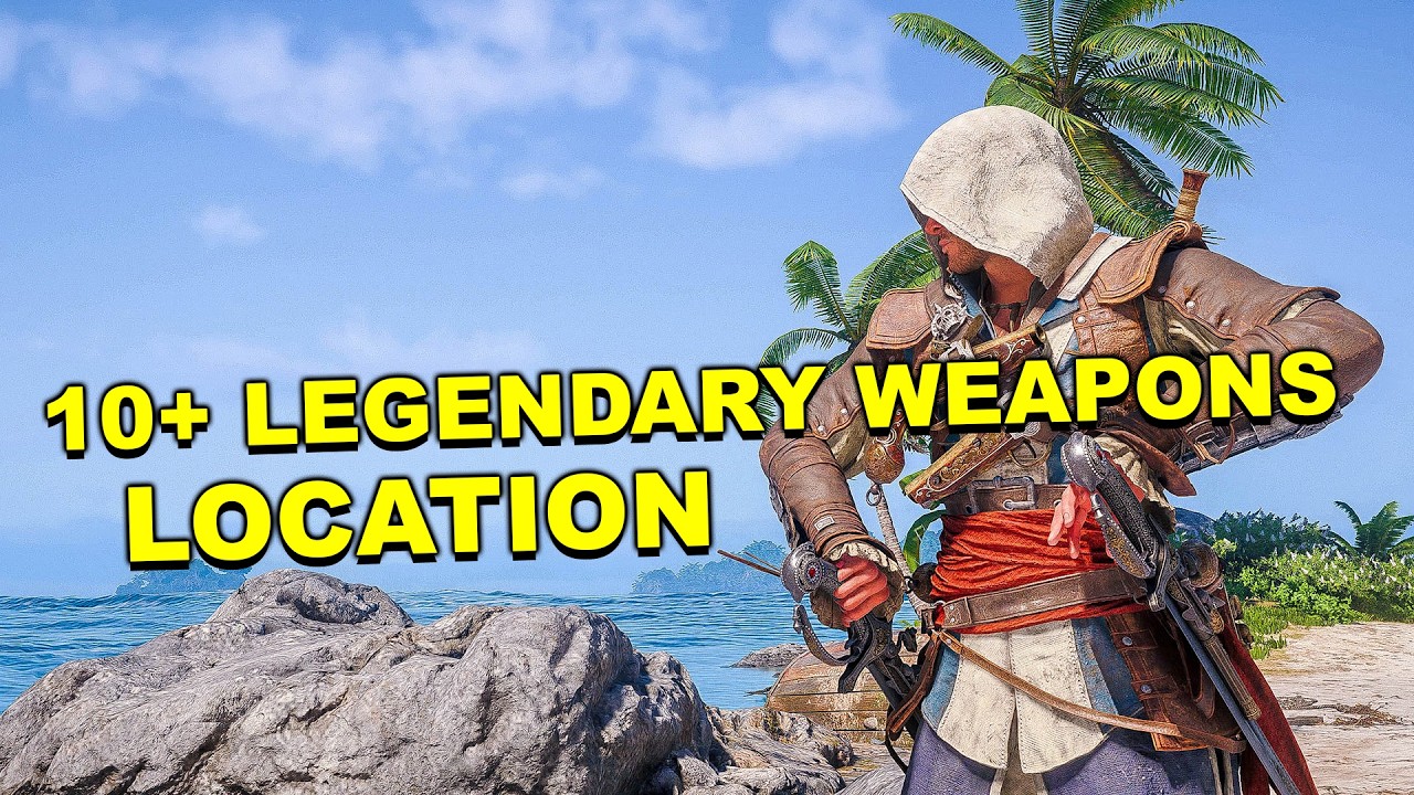 Assassin's Creed Black Flag Resynced &mdash; как получить более 10 легендарных видов оружия