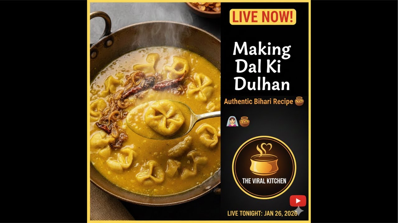 What’s for Dinner? Making My Favorite Dal Ki Dulhan LIVE 👰🥘#youtube #live 