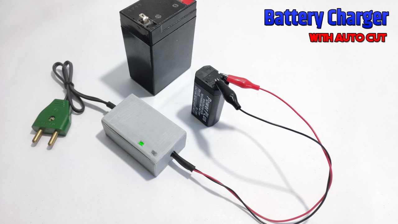 How to Make Battery Charger At Home Easy | Lead Acid Battery Charger | With Auto Cut Indicator