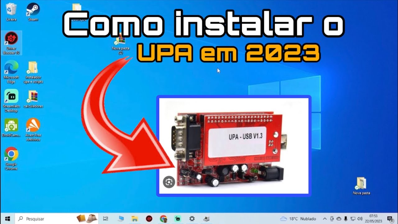 Como instalar o Upa Programador no Windows 10 em 2024