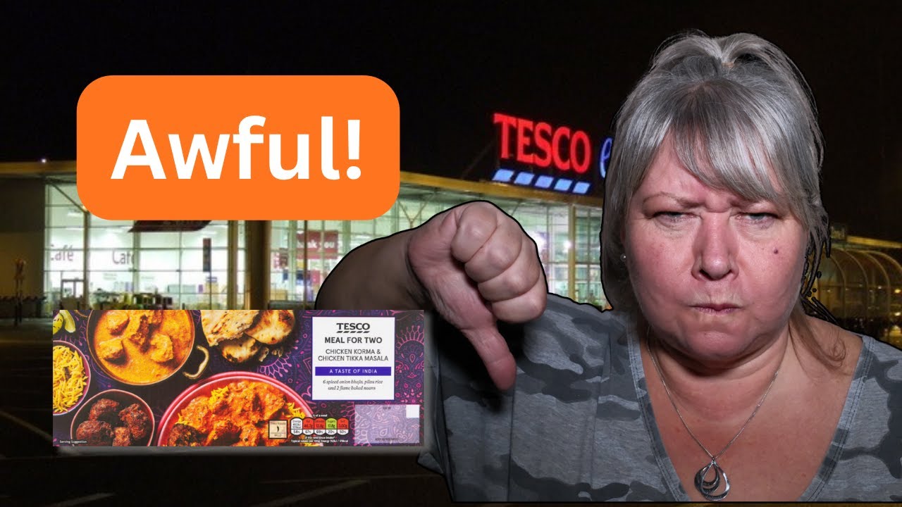 Карри-обед на двоих от Tesco — пресный, простой и ниже среднего!