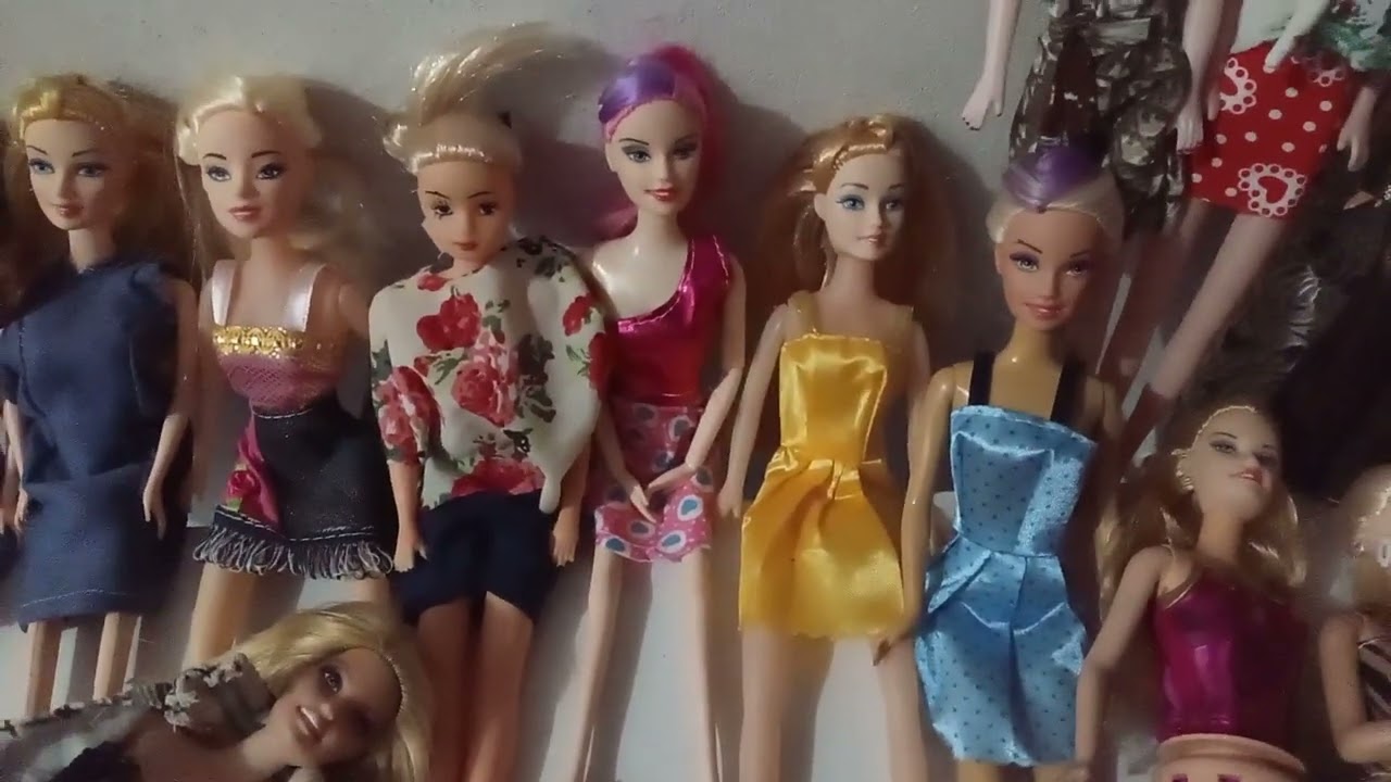 Minha coleção de Dolls, Barbies compradas no mercado livre