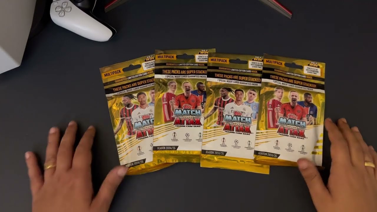 *NEW* Multipack x4 | Topps Match Attax 2024/25 #toppsindia  #uefa  #tcg  #matchattax2024