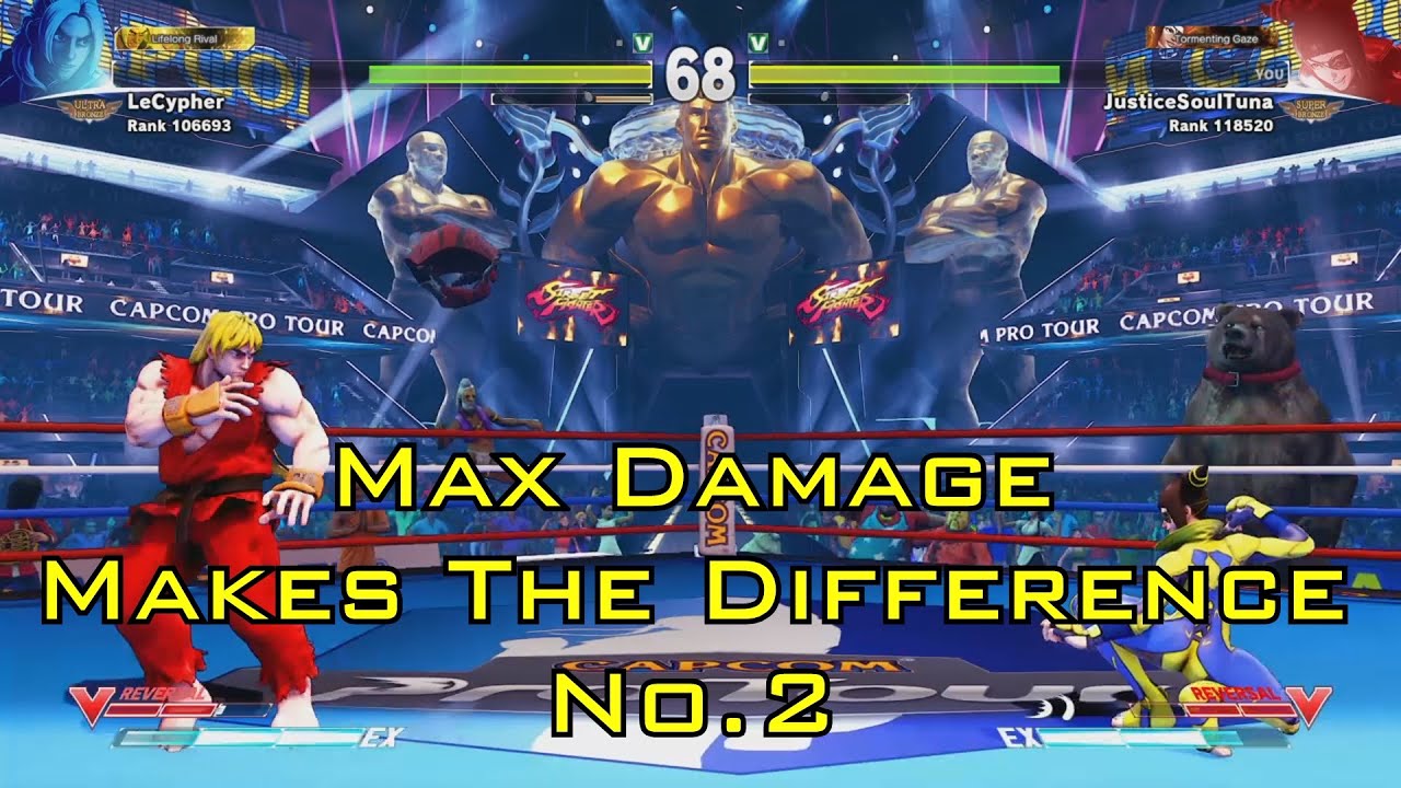 Max Damage Makes The Difference No. 2 (Intense Crush Counter Punish!) [SFV]
