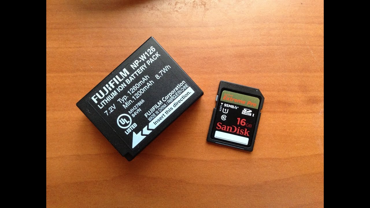 Fuji X-E1 - Recommended Accessories