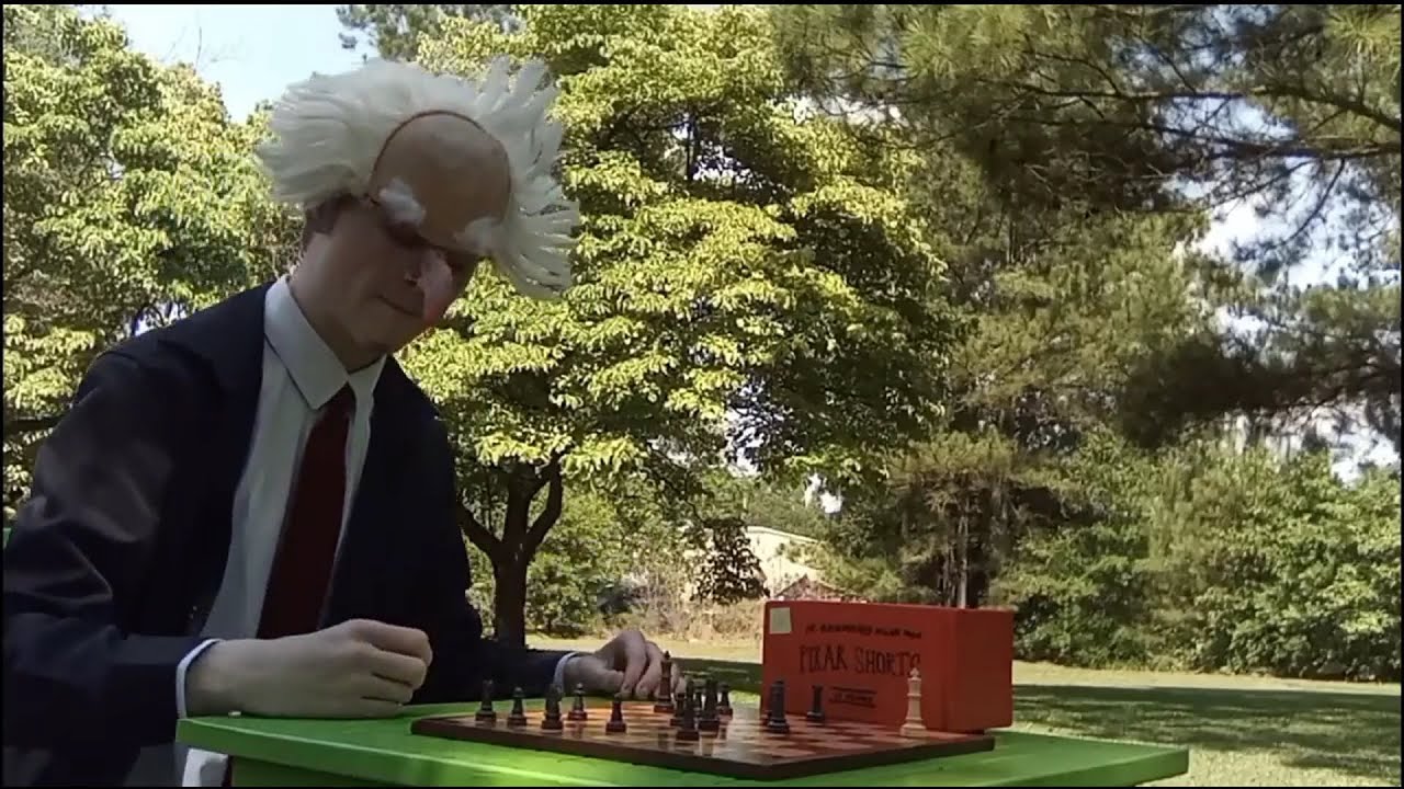 Geri's Game (1997) Pixar : In Real Life : A Bug